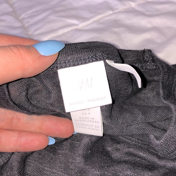 H&M Sheer Linen Tee - Picture 2 of 2